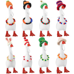 Geyoga mini desk goose hat collection adds playful seasonal flair to your desk decor.