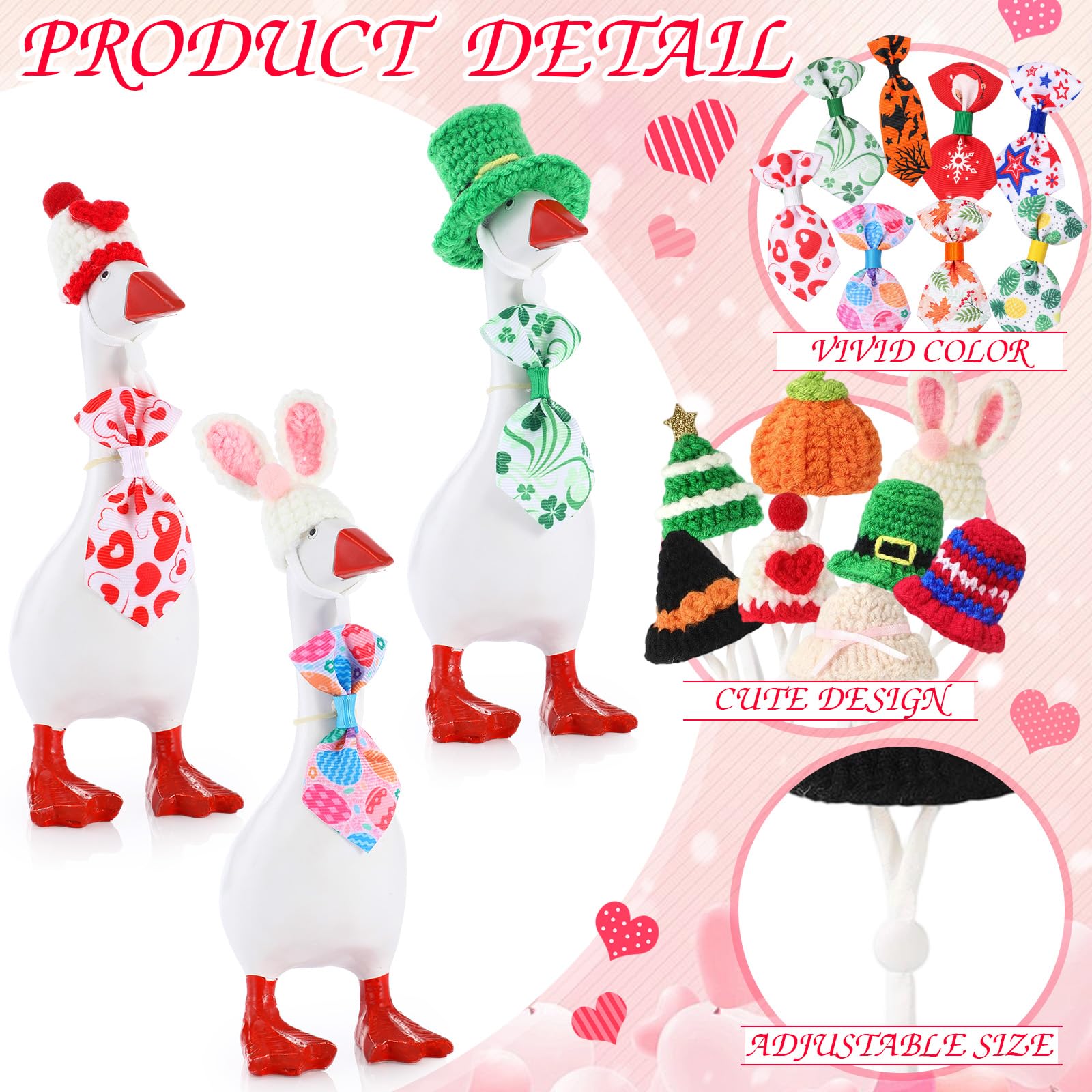 Geyoga knit fabric goose outfit feels soft and cozy on display