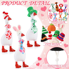 Geyoga knit fabric goose outfit feels soft and cozy on display