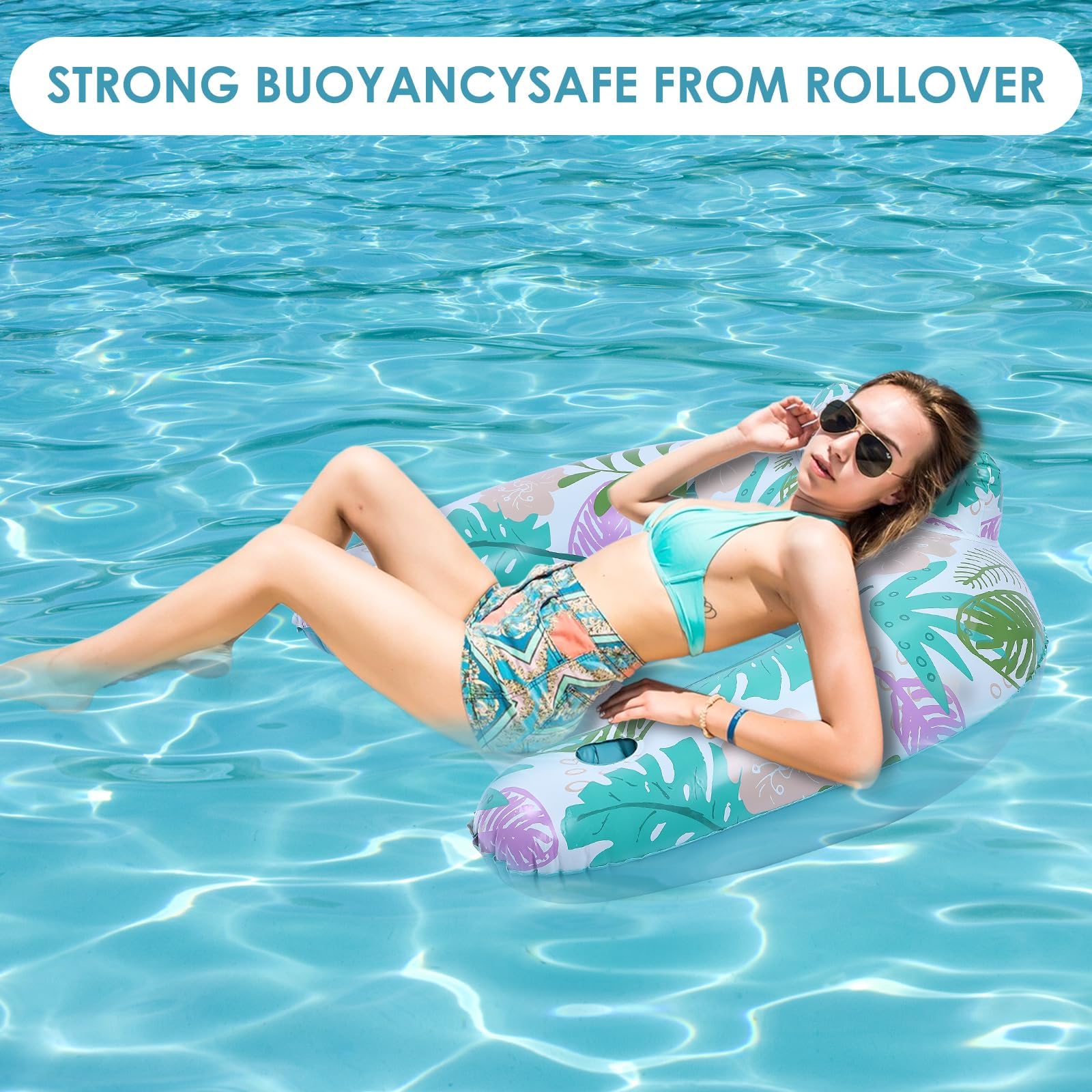Durable vinyl material resists wear during pool parties on GG ZHONG QUAN floats