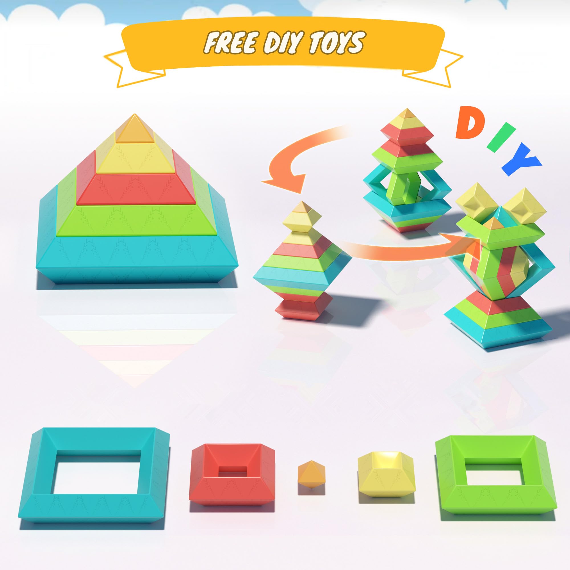 Ggiibro includes instruction manual and storage bag to guide play and tidy up.