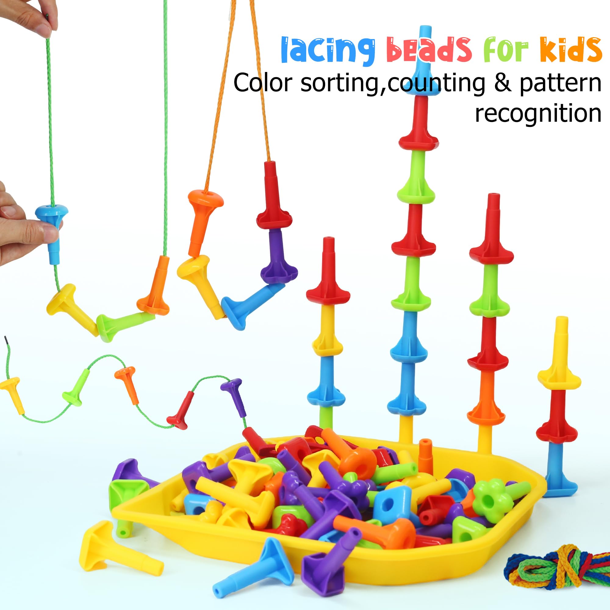 Ggiibro peg board toy set thin plates and bridges for creative connections