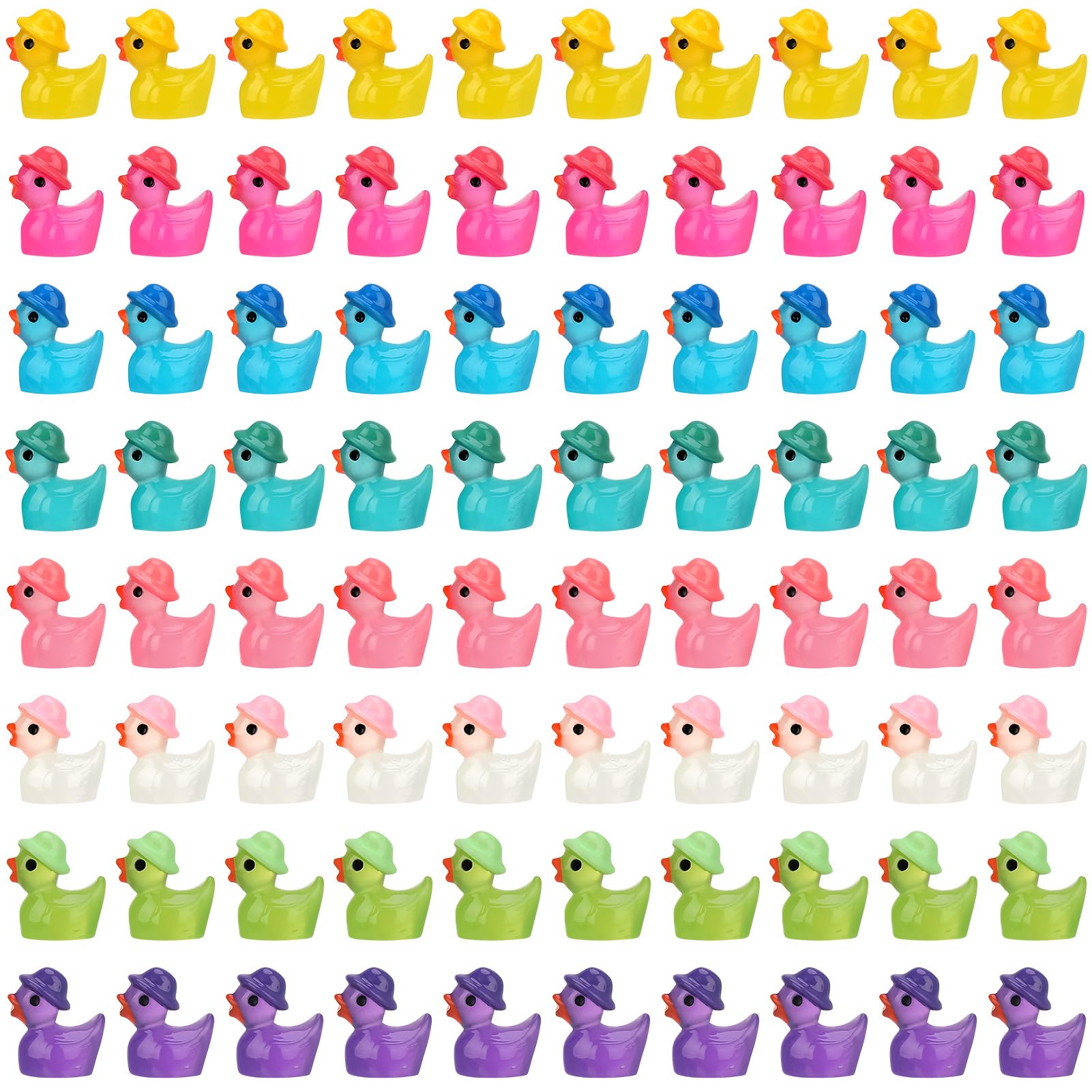 GGSTDDUP 80-piece duck set supports creative micro landscape projects.