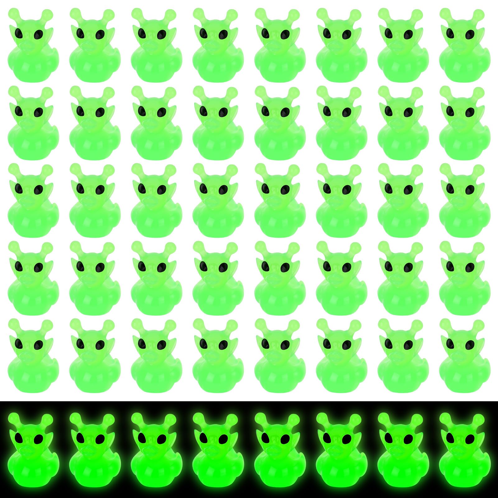 GGSTDDUP alien ducks bulk pack provides budget-friendly, adorable accents.