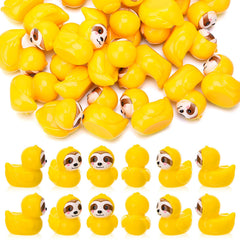GGSTDDUP dress-up mini sloth duck yellow for creative play and decor.