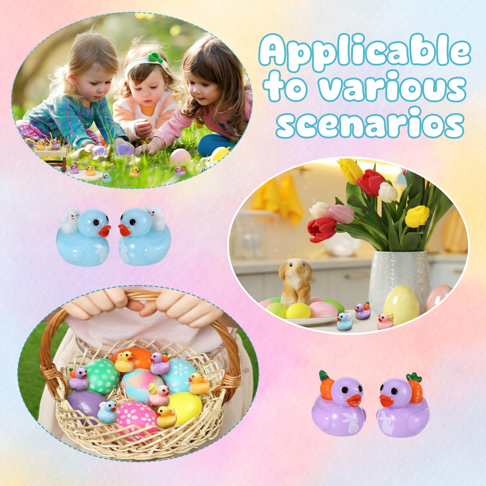 GGSTDDUP Easter theme decor duck adds festive ambiance to any space.