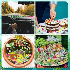 GGSTDDUP hat collection mini-figures add whimsy to projects.