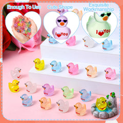 GGSTDDUP luminous duck glows after sun exposure for evening ambiance