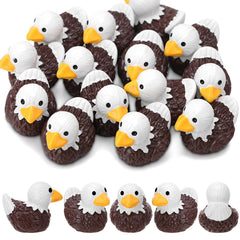 GGSTDDUP mini bald eagle ducks figures for playful display and gifting
