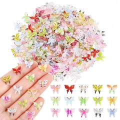 GGSTDDUP mini resin butterflies variety collection for crafts