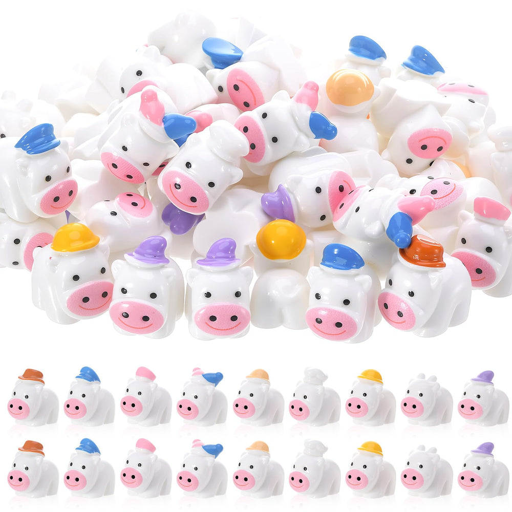 GGSTDDUP mini cow mechanic figurine suits workshop decor and hobby builds.