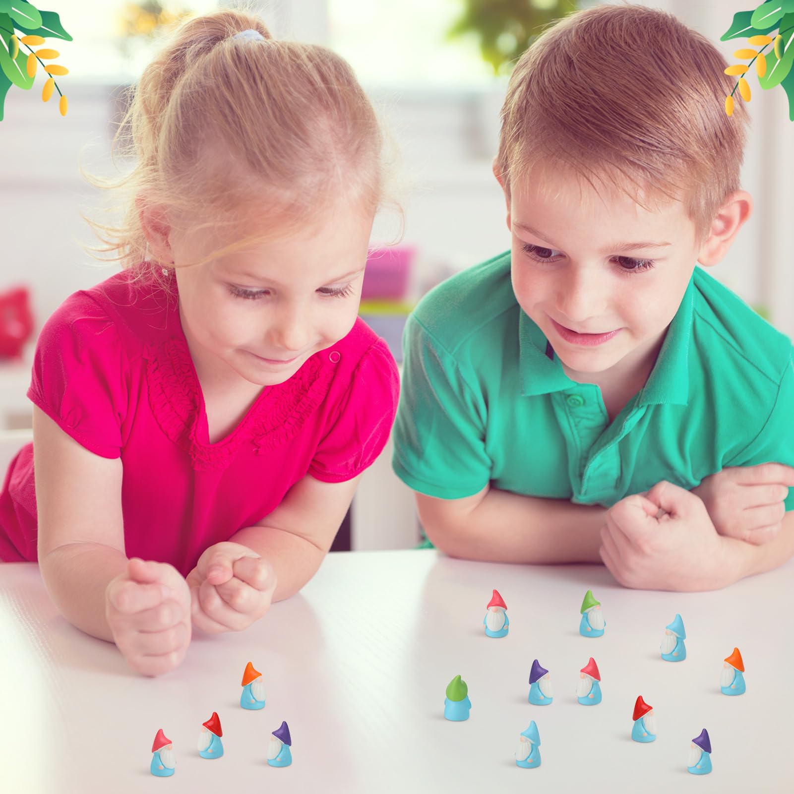 GGSTDDUP resin gnomes are durable and colorfast for year-round use.
