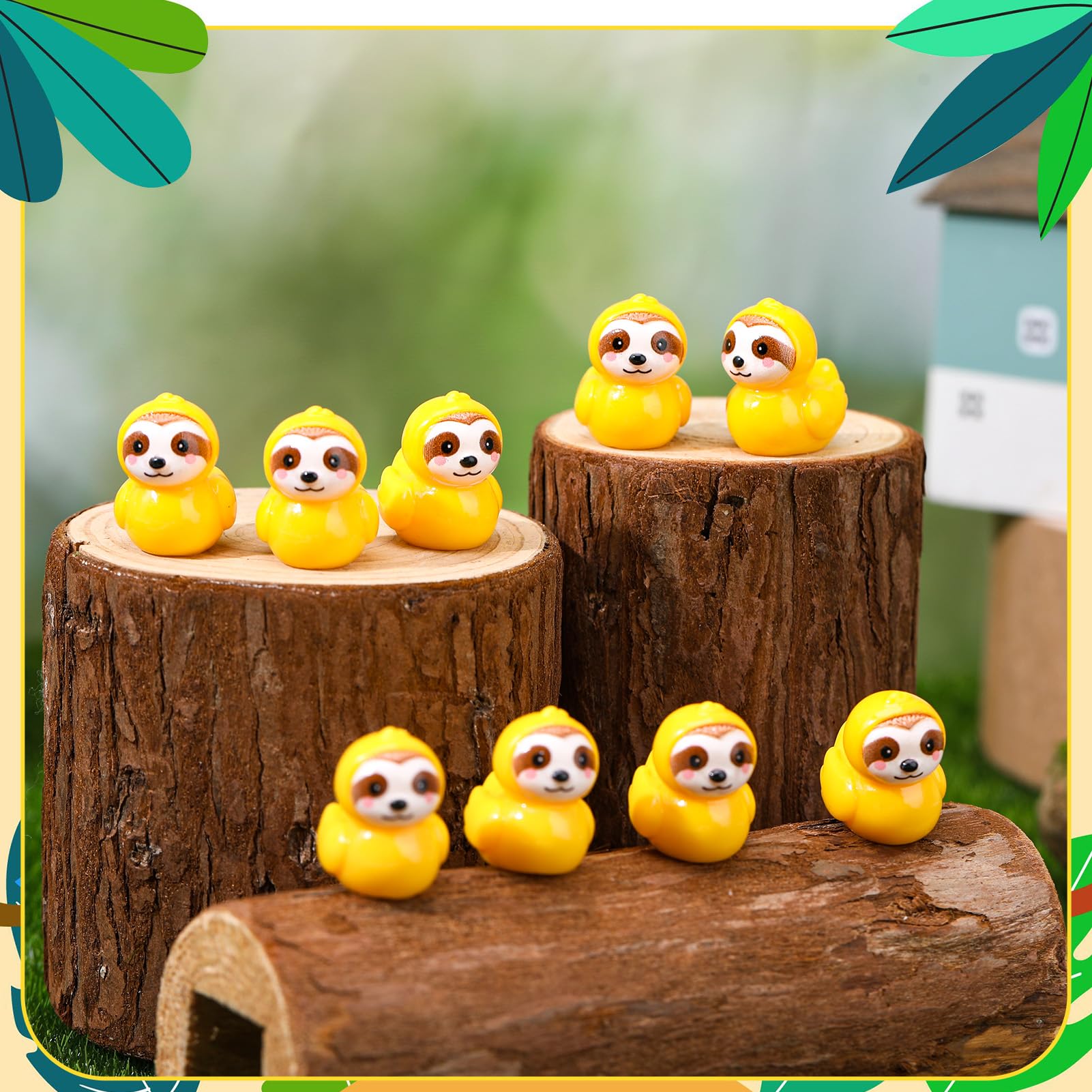 GGSTDDUP mini sloth duck for crafts and school projects.