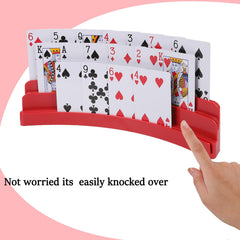 GHERPTE holds up to 45 cards, ideal for Canasta, Poker, and more