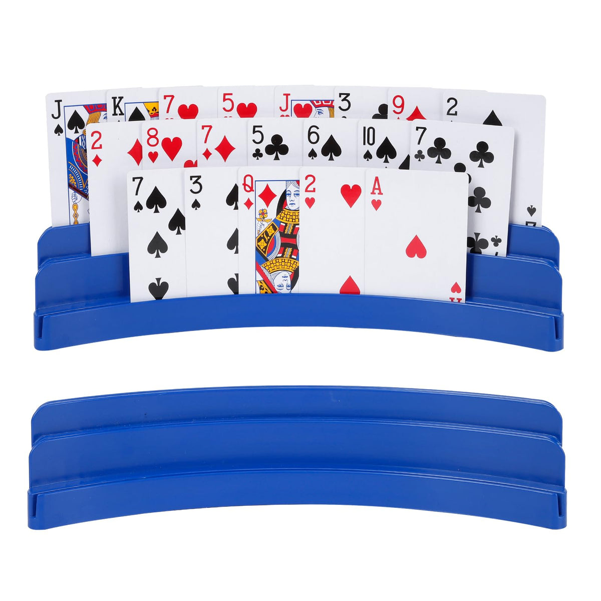 GHERPTE 2-pack three-layer card holders for easier hands-free play and secure card visibility.