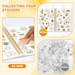 Ghexartf cute alphabet labels add charm while organizing your collection.