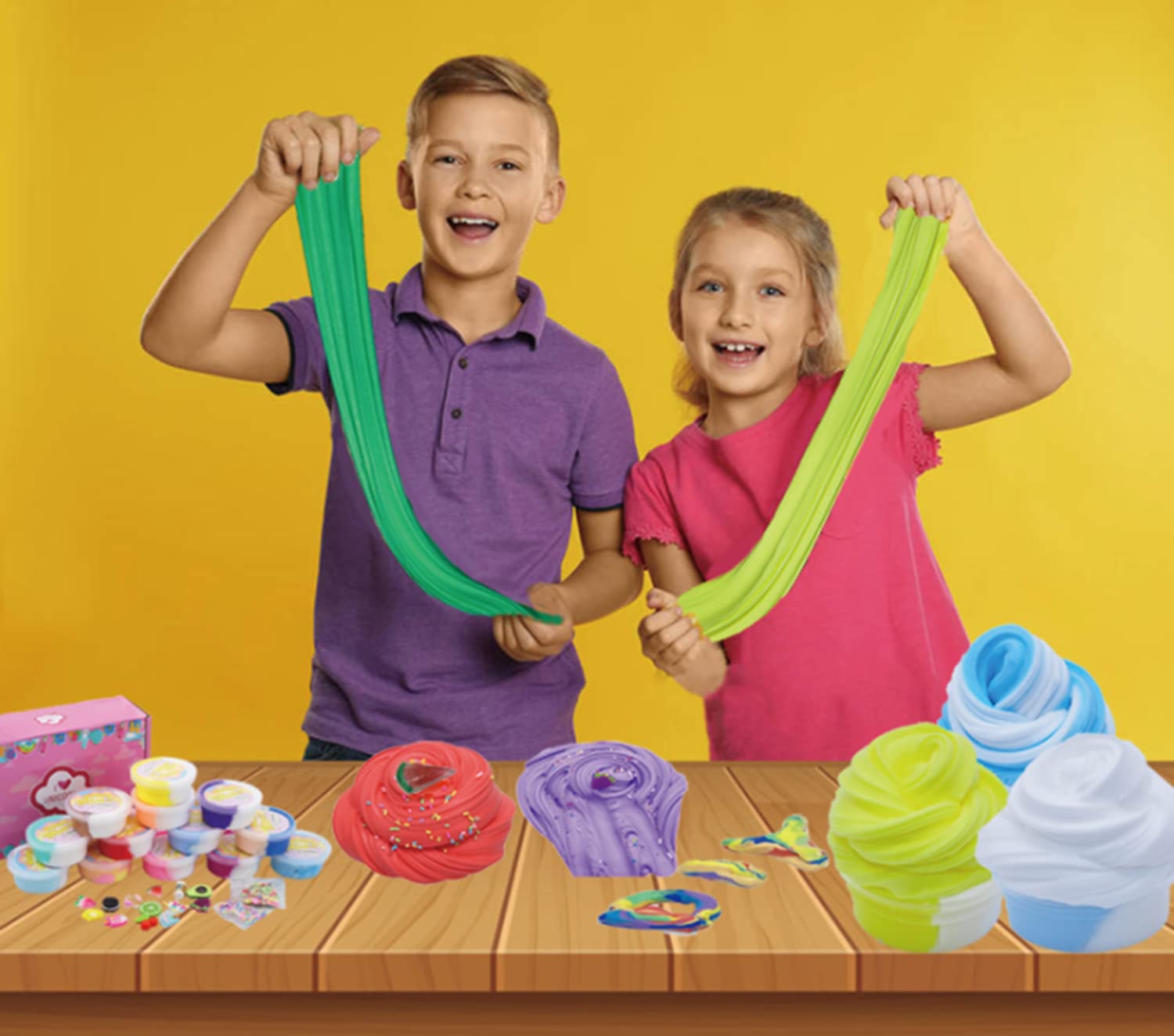 GHFEOOHN ASTM CPC certified slime ensures safety for ages 6 and up