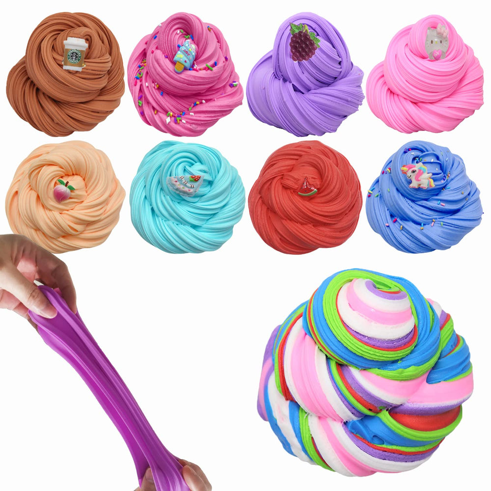 GHFEOOHN soft butter slime texture feels fluffy and gentle on hands