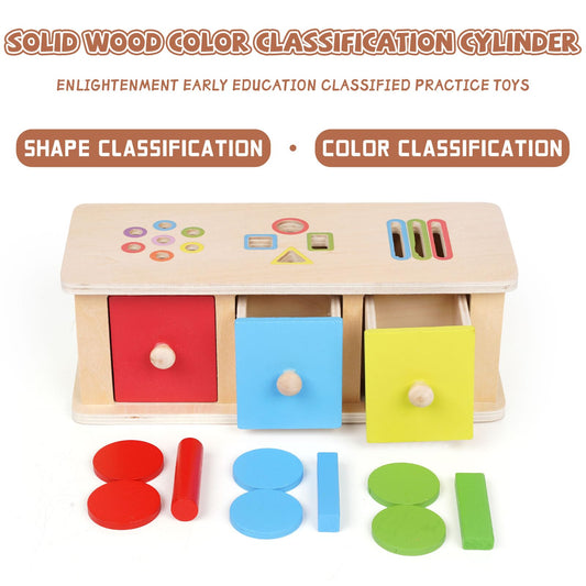 GHOOI drawer and coins demonstrate cause-and-effect through slot play.