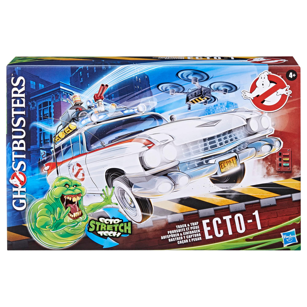 Ghostbusters Ecto-1 doors opening for interactive storytelling