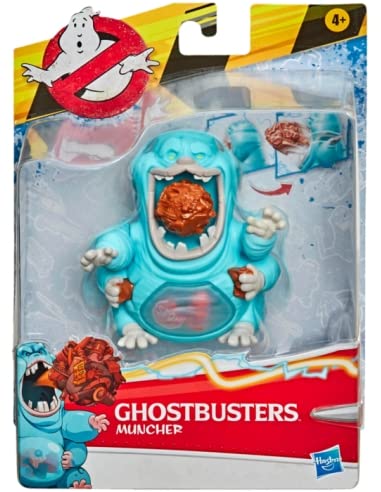 Ghostbusters Fright Feature Muncher blue ghost toy activated by back buttons for imaginative play.
