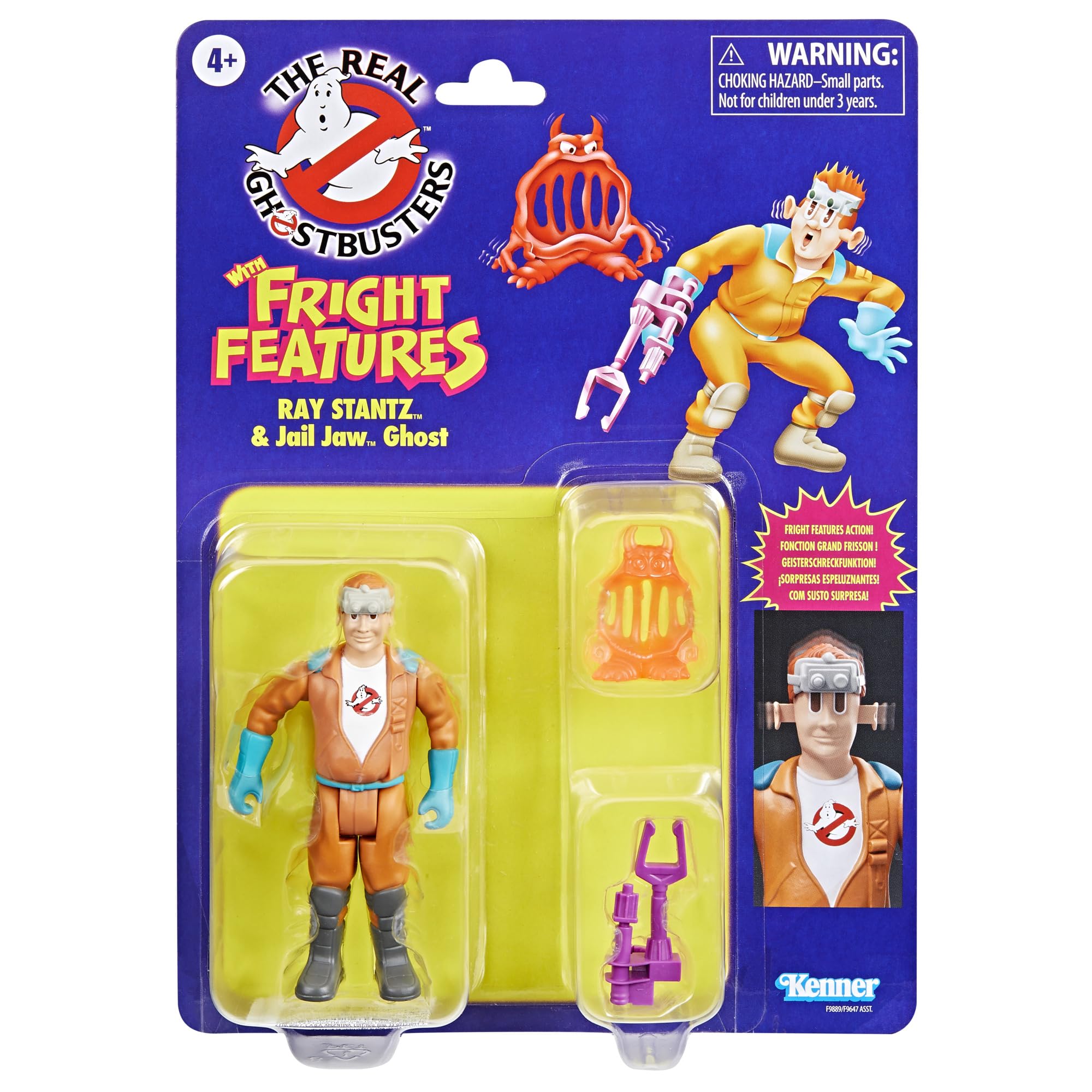 Ghostbusters Kenner Classics Ray Stantz action figure in authentic packaging for collectors.