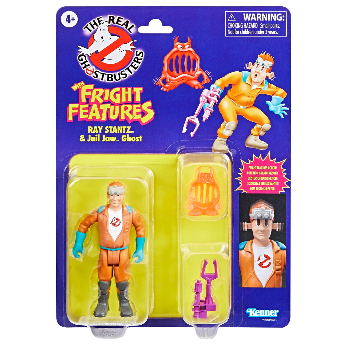 Ghostbusters Kenner Classics Ray Stantz action figure in authentic packaging for collectors.