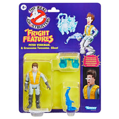 Ghostbusters Peter Venkman figure with Fright Features ready for retro play and display.