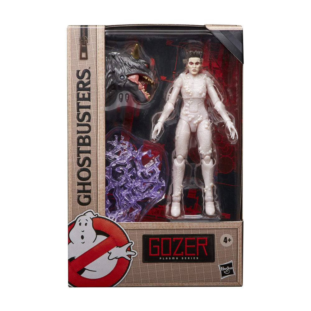Gozer figure with attack hands for dynamic poses in dioramas