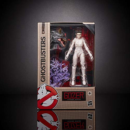 Gozer in six-inch scale ready for shelf display
