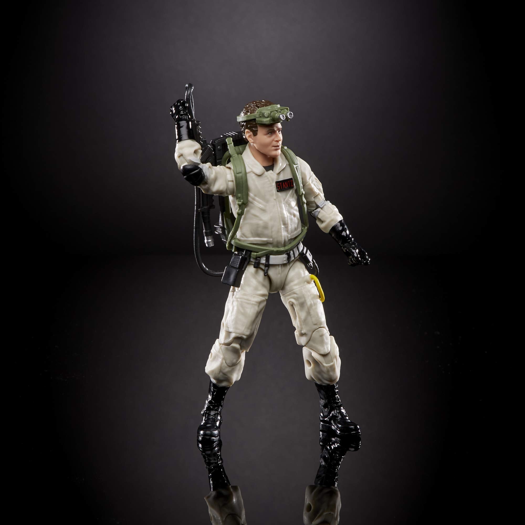 Ghostbusters Plasma Series Ray Stantz figure ready for poseable display and collection.