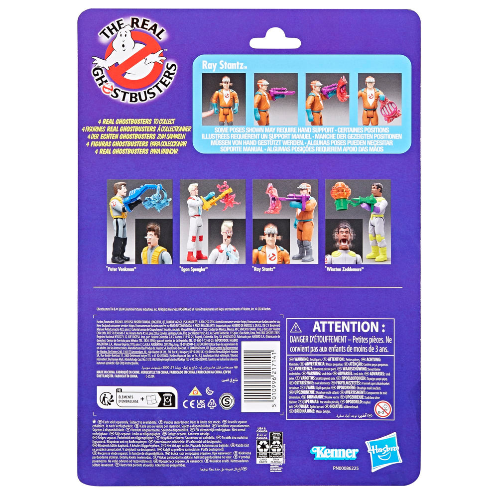 Ray Stantz Fright Features figure with raised hair captures dynamic play moments.