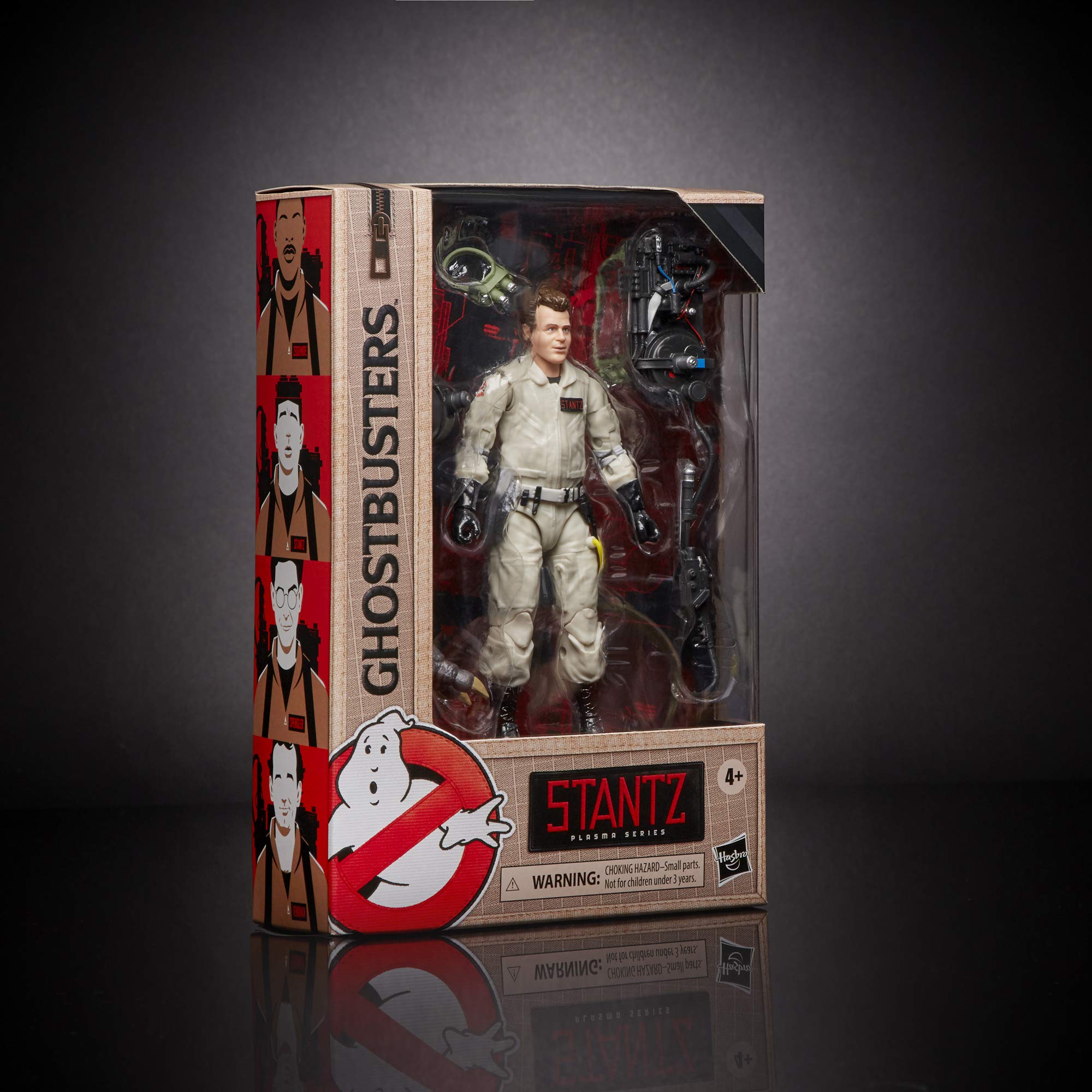 Official Ghostbusters Plasma Series packaging highlighting collectible value.