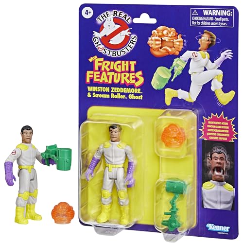 Real Ghostbusters license-branded figure supports authentic collection.
