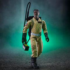 Winston Zeddemore figure with proton pack for dramatic dioramas