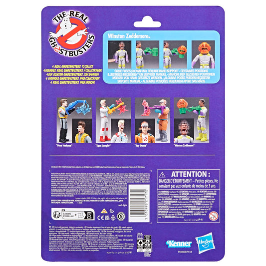 Winston Zeddemore Fright Feature jaw drop action encourages dynamic play.