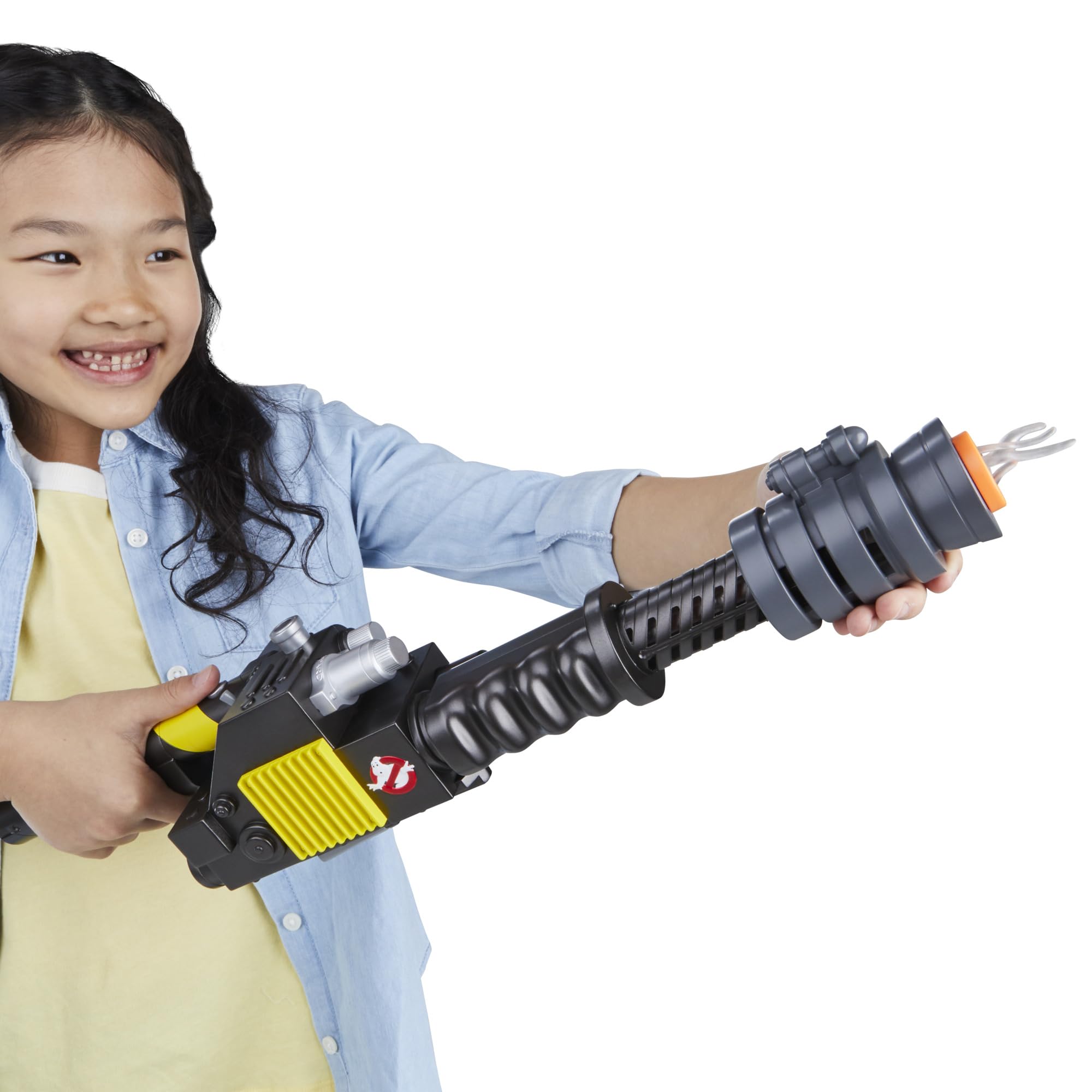 Ghostbusters Zap & Blast blaster emits over 20 sounds for pretend hunts.