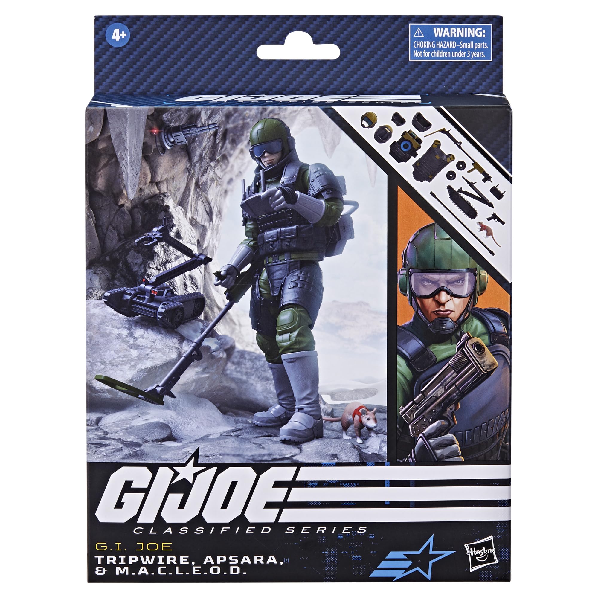 G.I. Joe Apsara rat accessory for immersive play scenarios.