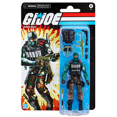 G.I. Joe Beach Head backpack accessory enhances authentic styling and play scenarios.