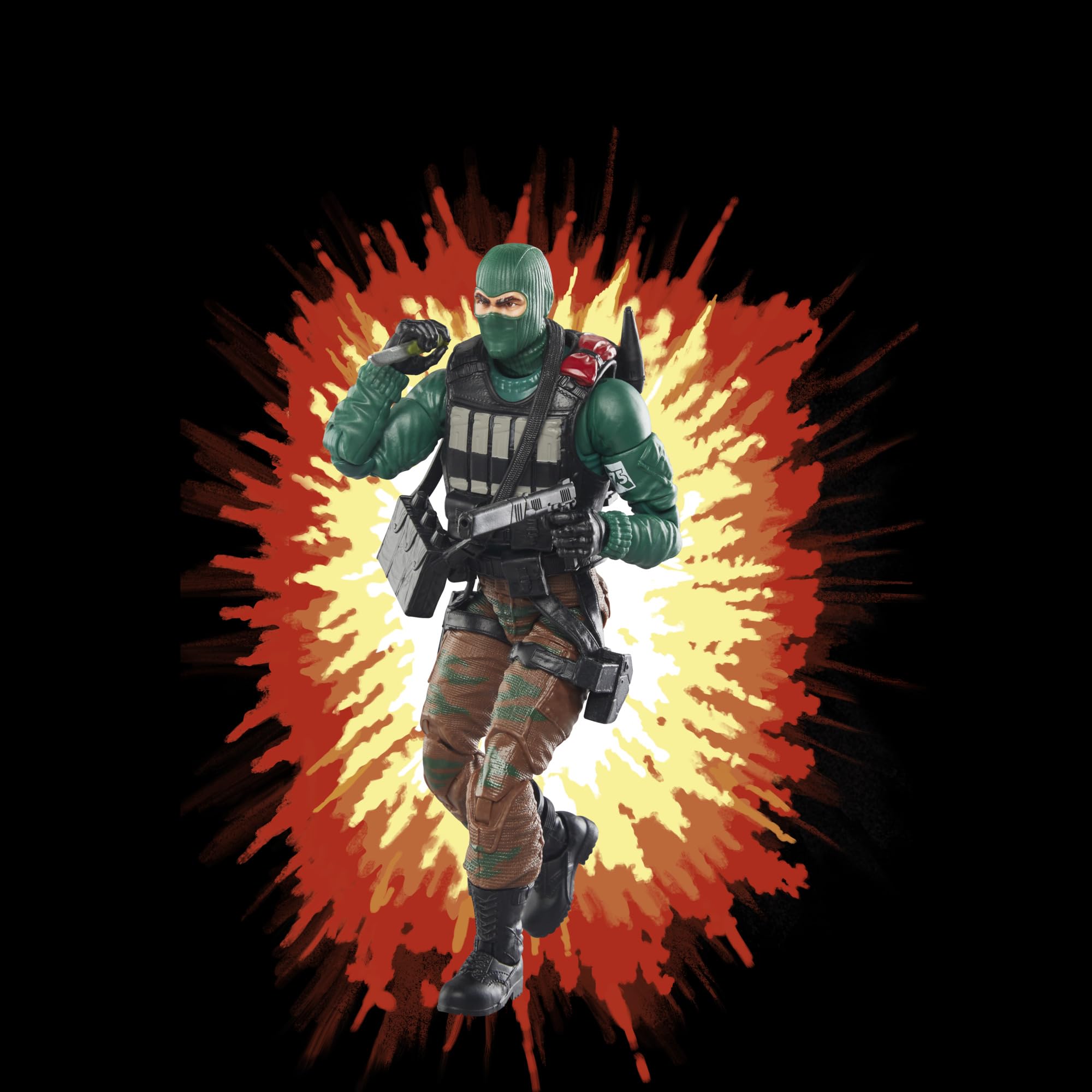 G.I. Joe Beach Head grenades provide authentic accessory detail for displays.