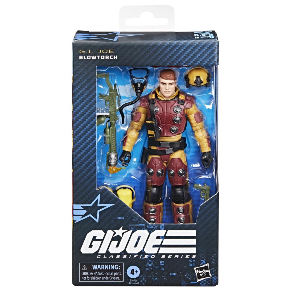 G.I. Joe Blowtorch with fuel tank backpack for immersive field gear