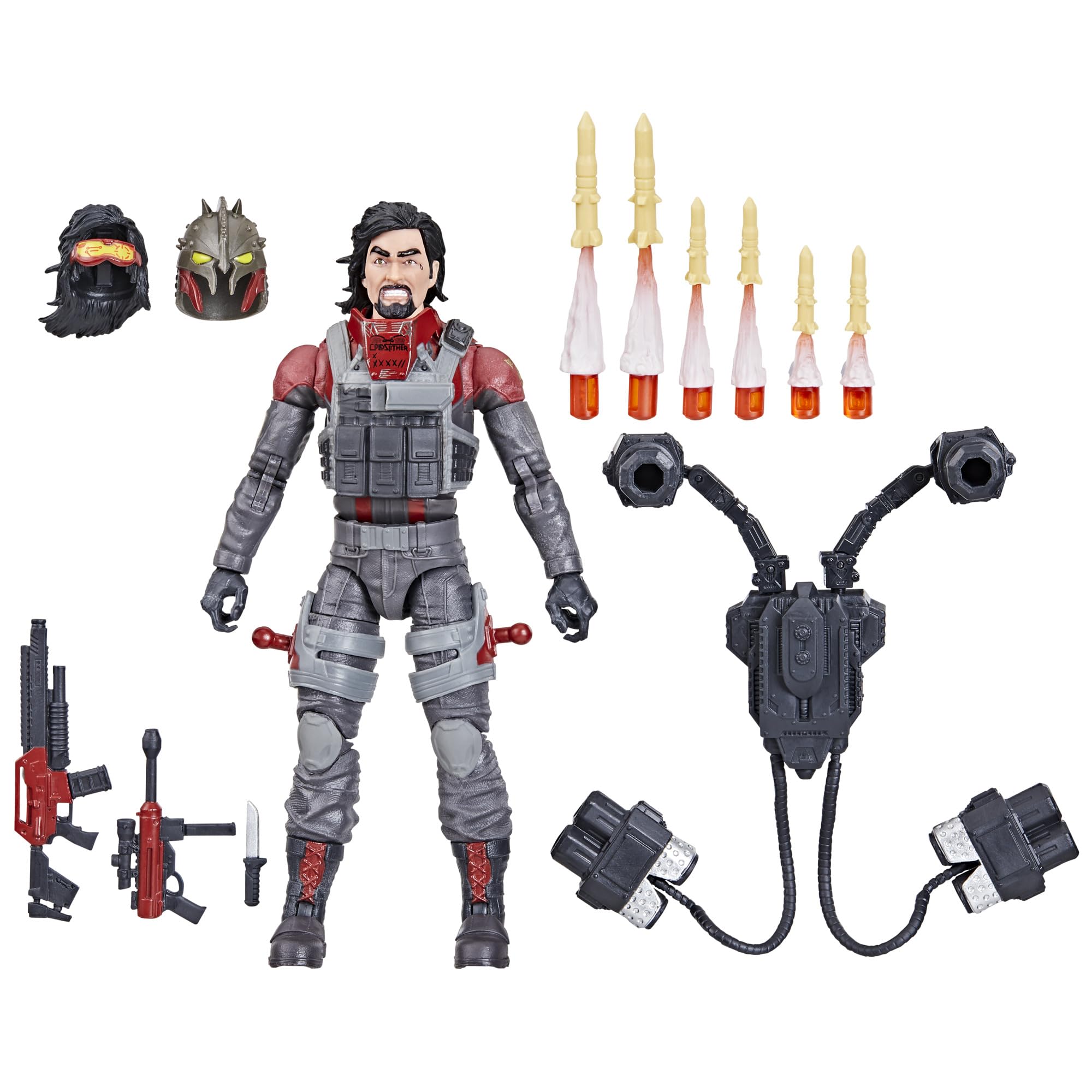 G.I. Joe Metal-Head figure front view in Classified Series packaging for display and collection.