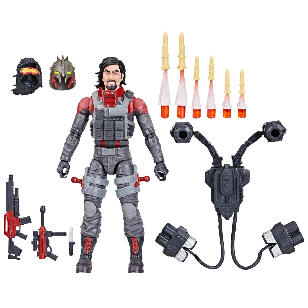 G.I. Joe Metal-Head figure front view in Classified Series packaging for display and collection.