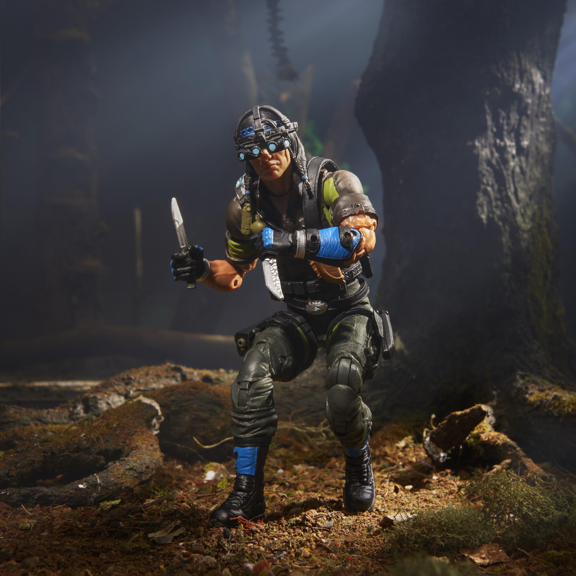G.I. Joe backpack and satchel accessories for complete field gear.