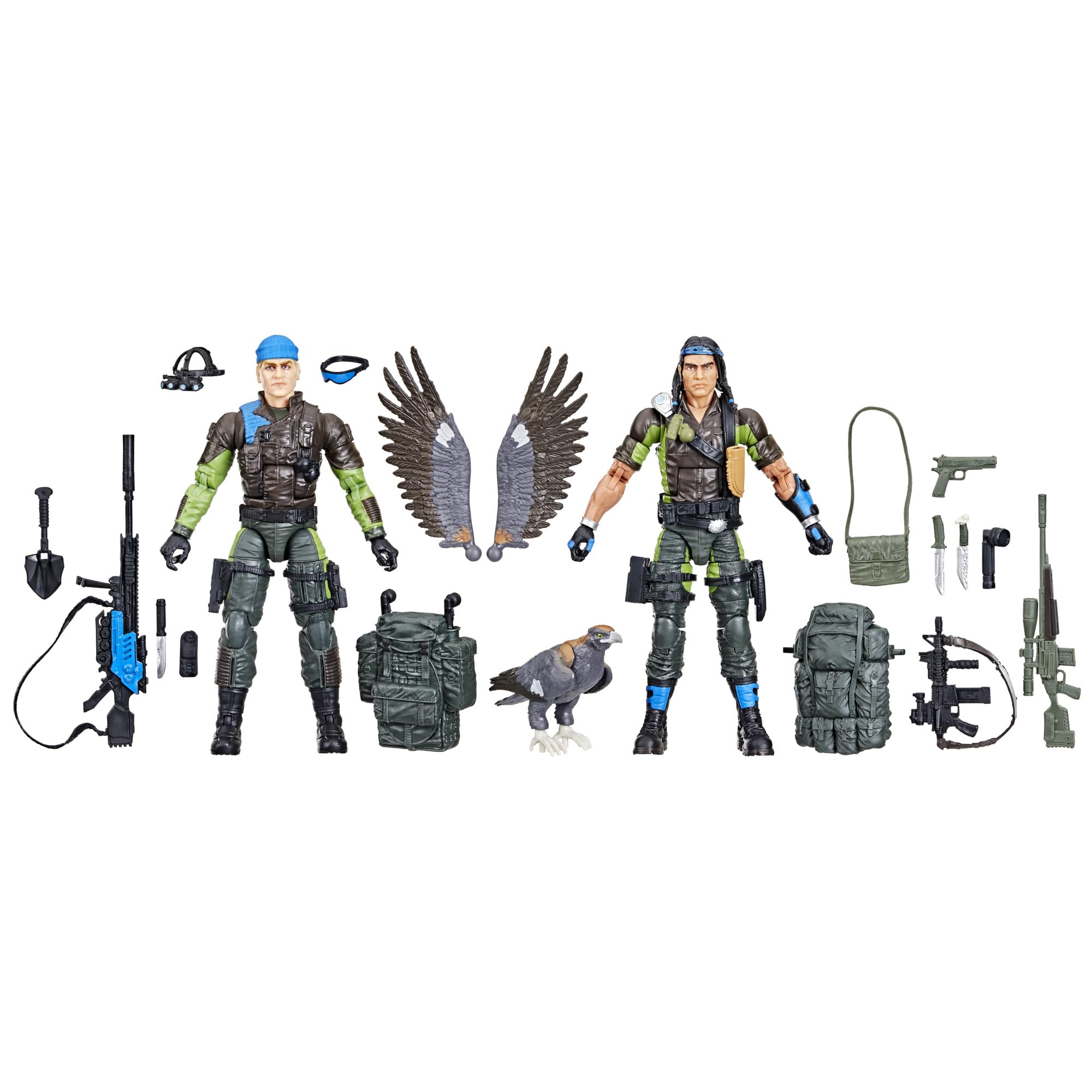 G.I. Joe Classified Series 128 Low-Light front view for display and poseability.