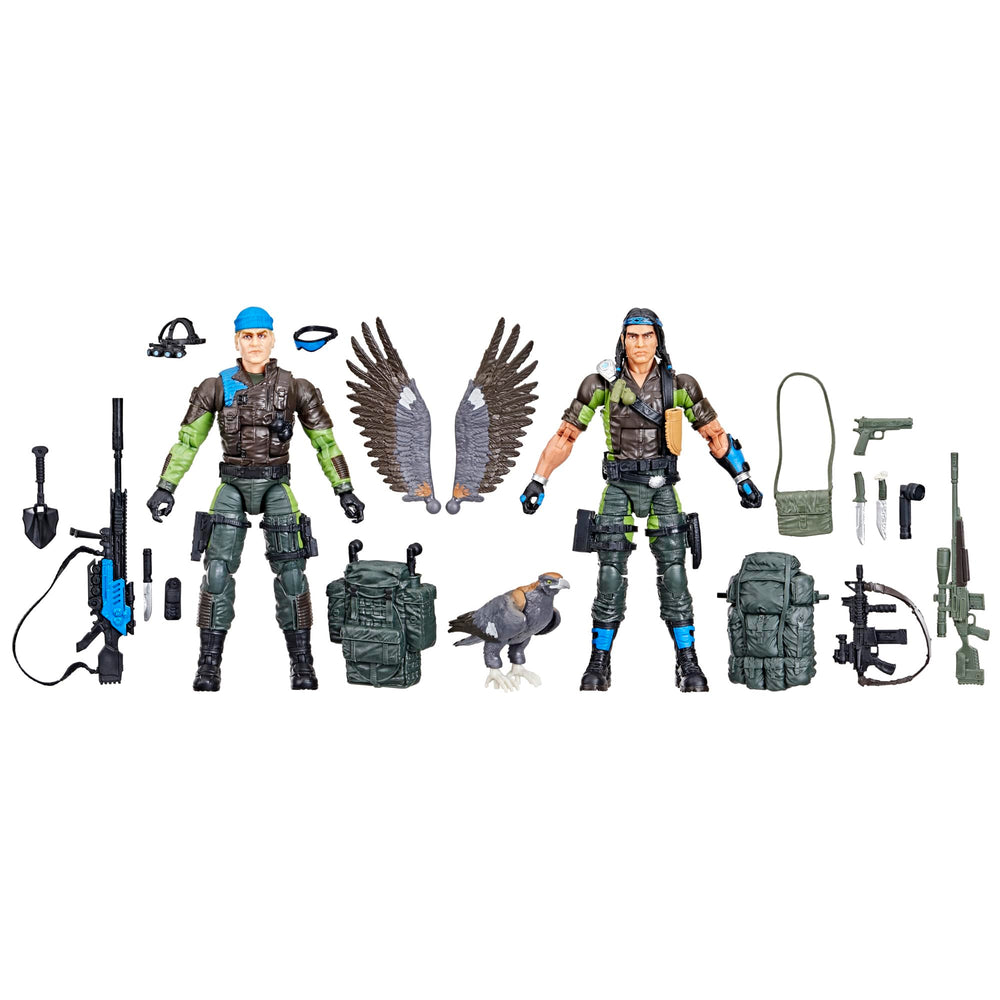 G.I. Joe Classified Series 128 Low-Light front view for display and poseability.