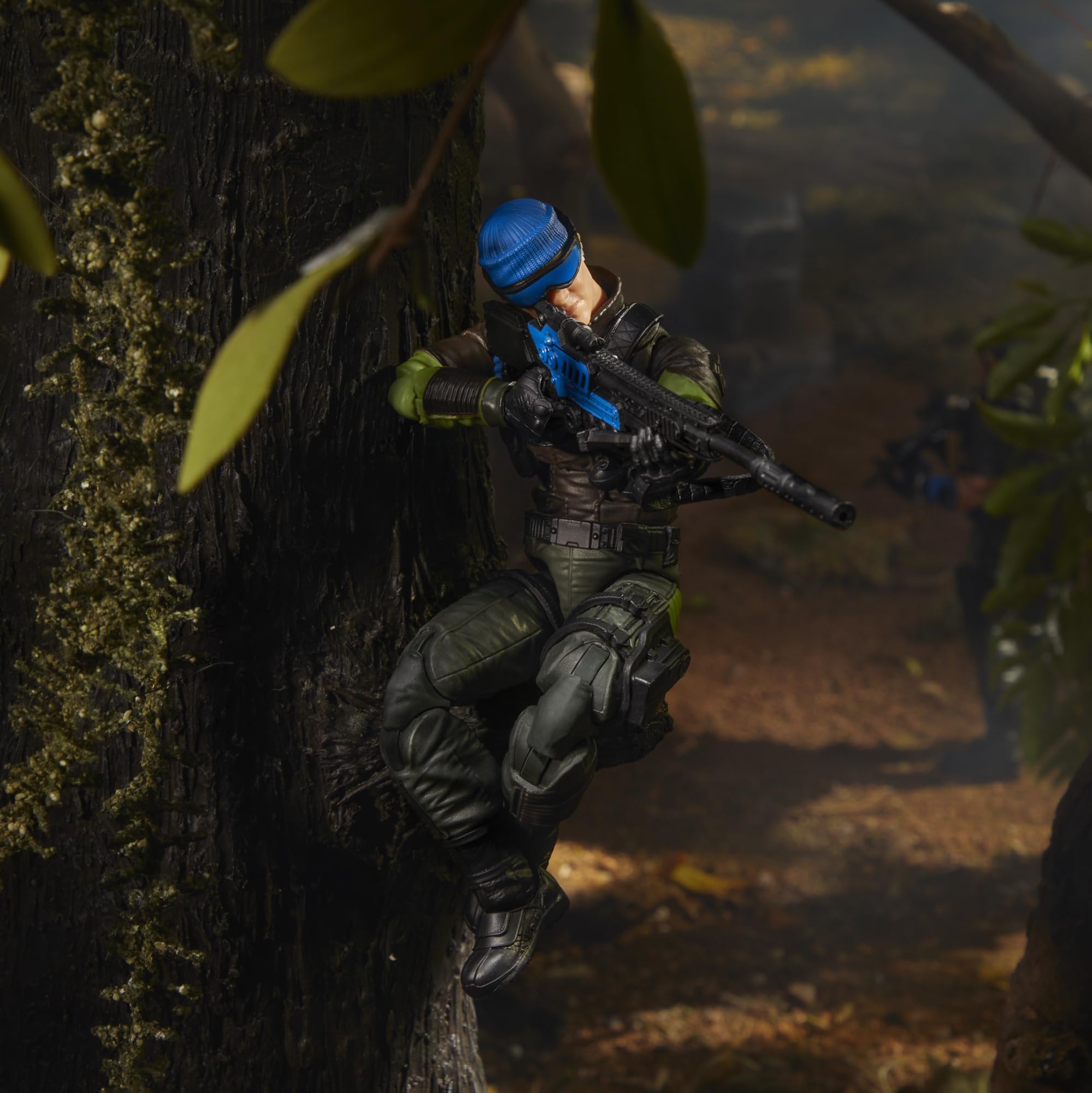 G.I. Joe Night-vision goggles in use for immersive play.