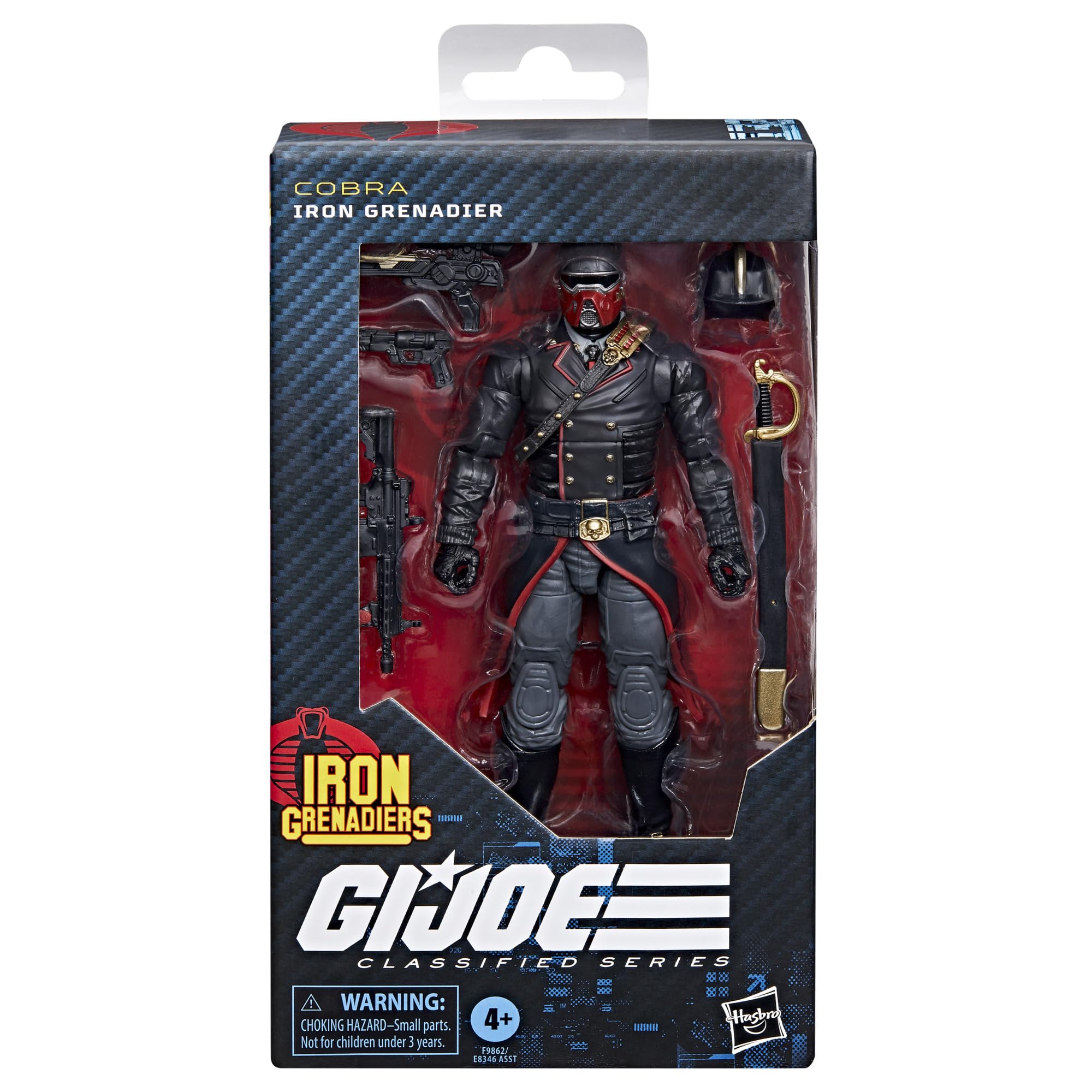 G.I. Joe Iron Grenadier in diorama pose showcasing articulation
