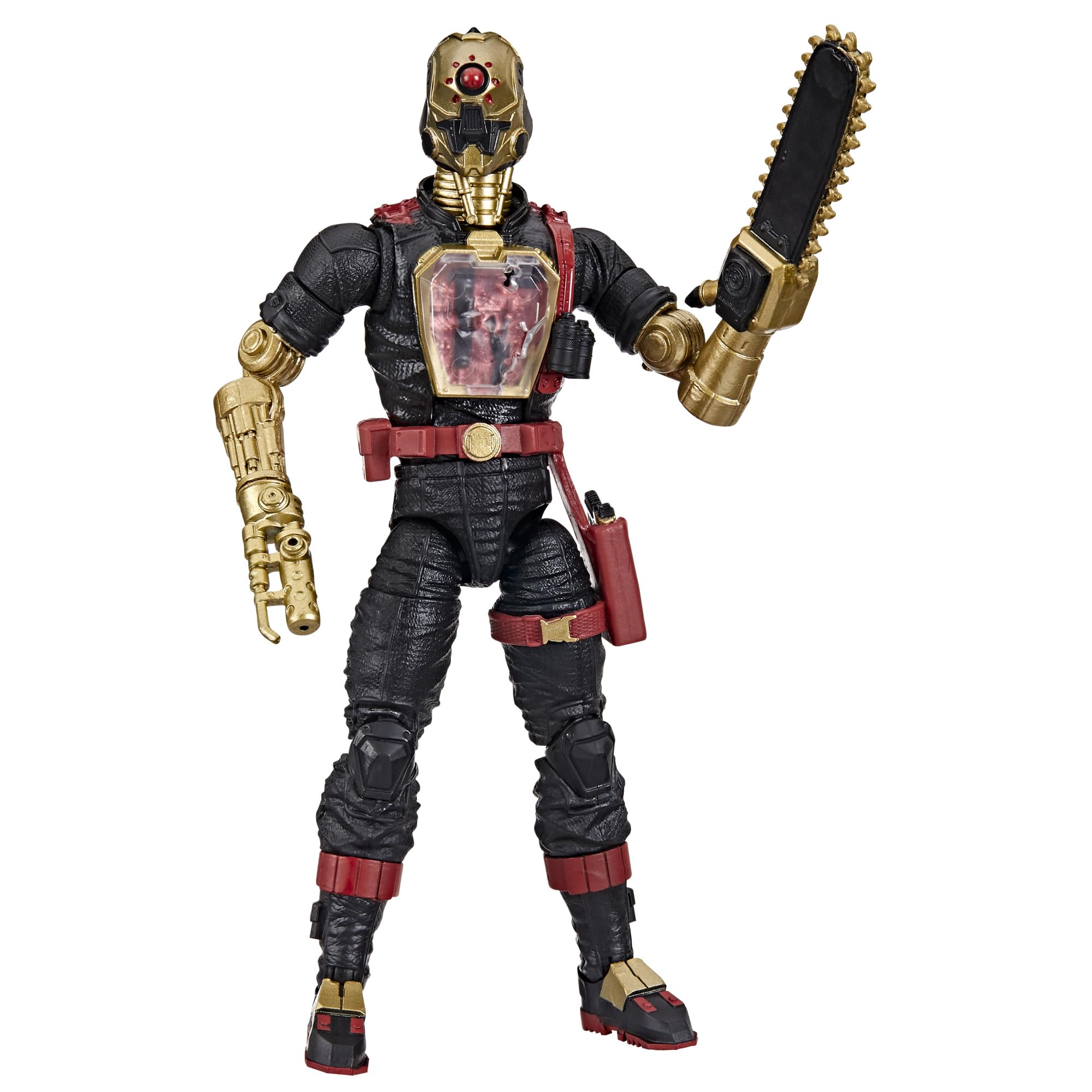 G.I. Joe Iron Grenadier B.A.T. chainsaw attachment for intense dioramas