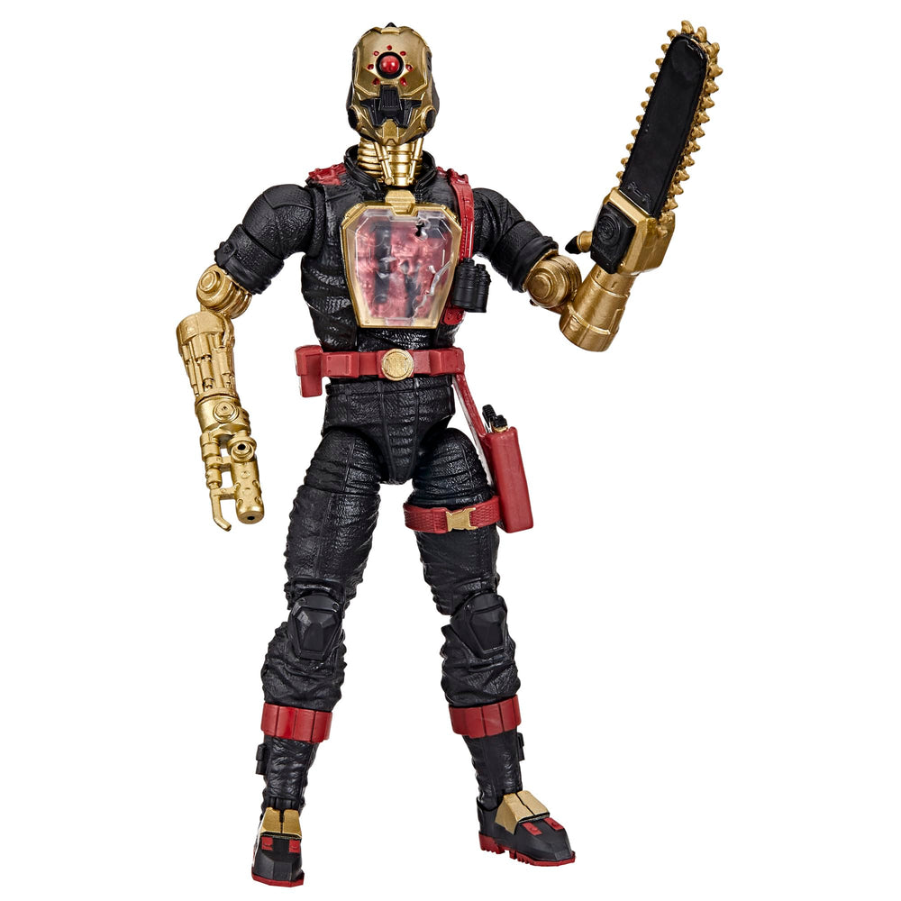 G.I. Joe Iron Grenadier B.A.T. chainsaw attachment for intense dioramas